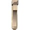 Ekena Millwork Westlake Arts and Crafts Rough Sawn Bracket w/ Offset Brace, Douglas Fir, 6"W x 26"D x 30"H BKT0604X26X30WTL03RDF - alternate 4